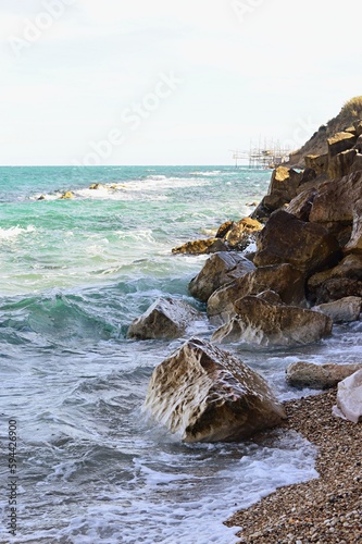 Rocks in the sea © Santa Kerubina
