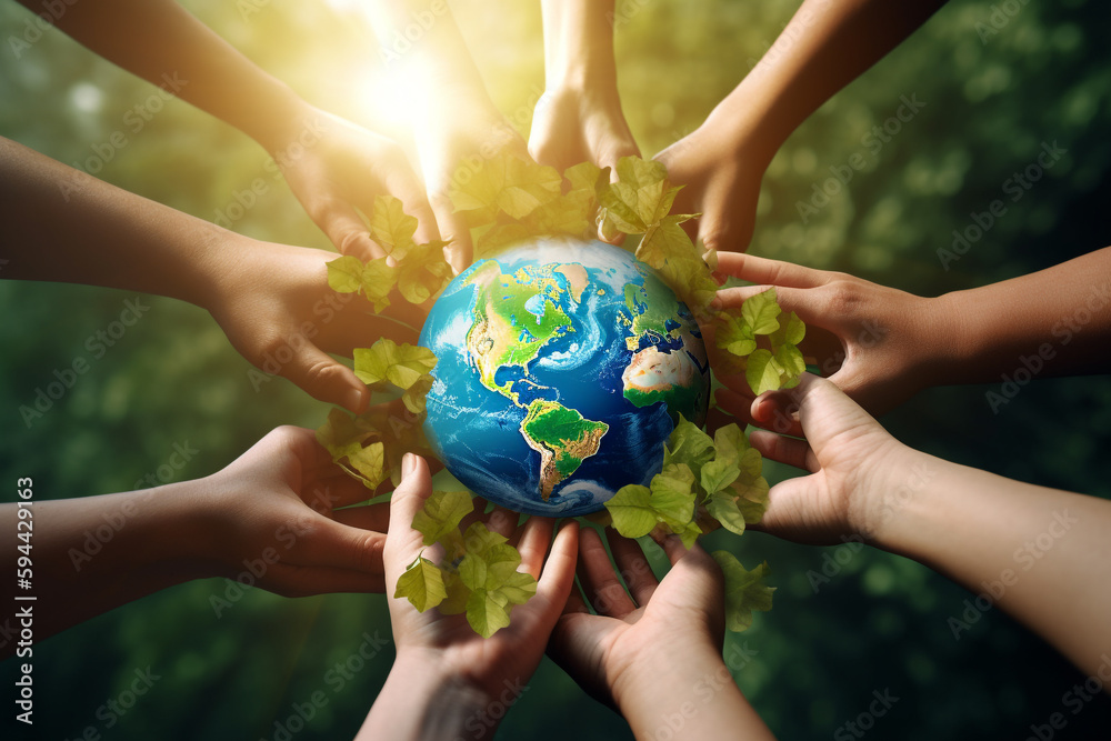 World environment day. Saving nature, ecology, environmental cleanup. Encouraging worldwide awareness and action to protect our environment. Aims at raising awareness. Generative AI World environment day. Saving nature, ecology, environmental cleanup. Encouraging worldwide awareness and action to protect our environment. Aims at raising awareness. Generative AI