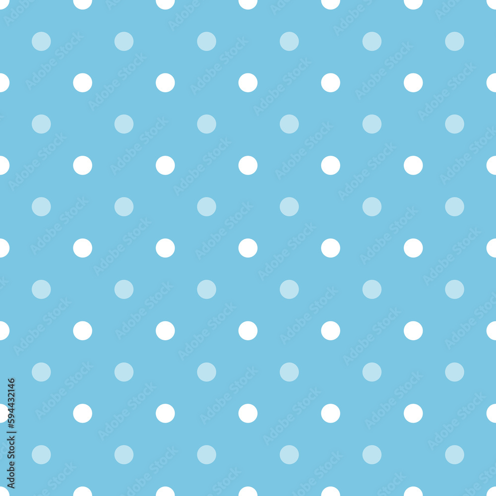 Cute sweet beige pattern or textures set with white polka dots on blue seamless background for desktop or phone wallpaper.	
