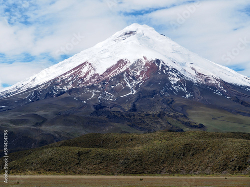 Cotopaxi volcano in the Ecuadorian Andes