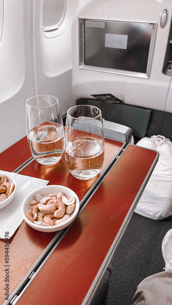 Fototapeta premium First Class , Champagne 