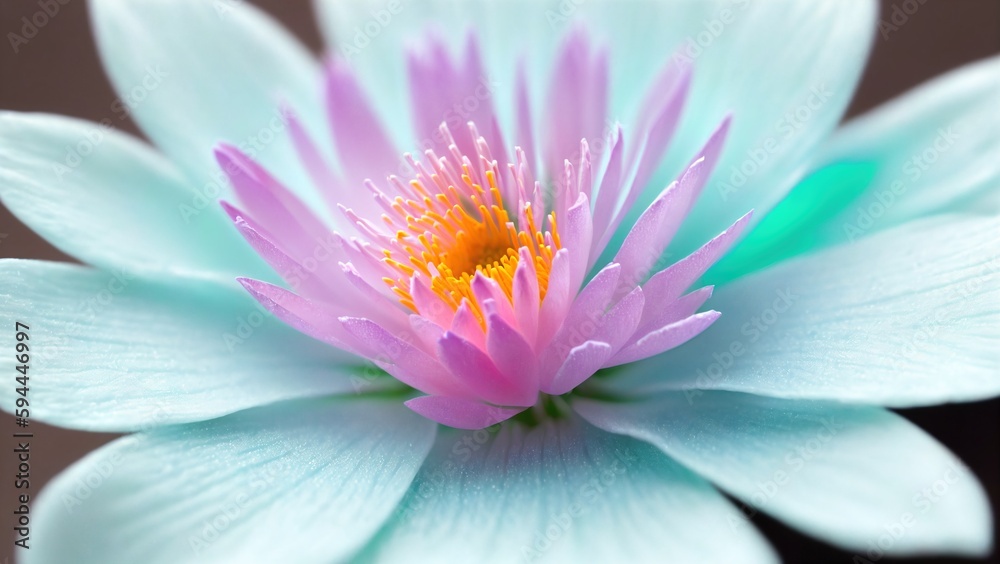 Obraz premium Beautiful flower close-up, macro photography, shallow depth of field. 