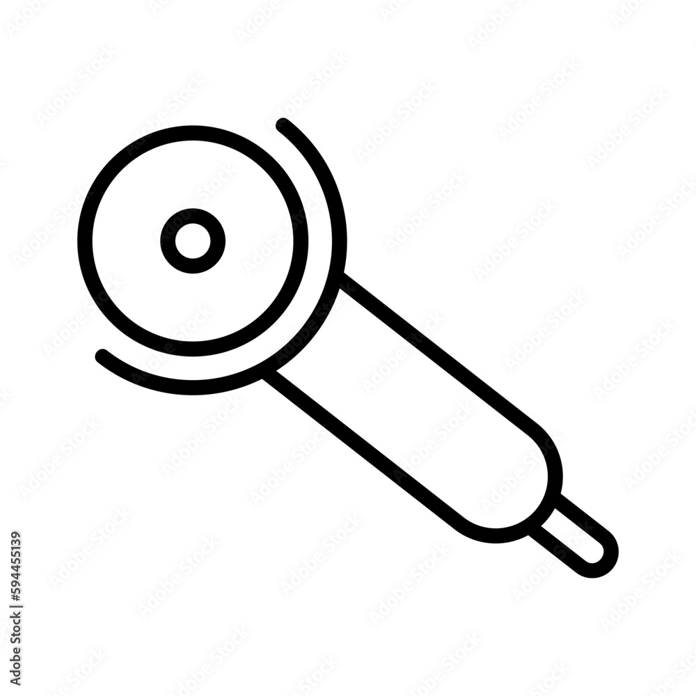 angle grinder carpentry outline icon vector illustration angle grinder carpentry outline icon vector illustration