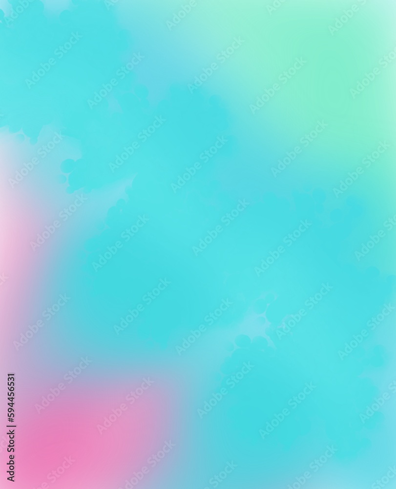 Obraz premium blue azure turquoise watercolor abstract background. Hand drawn texture.