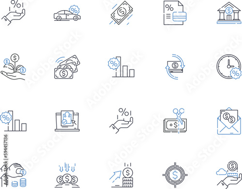 Trades line icons collection. Welding, Carpentry, Plumbing, Roofing, Masonry, Electrician, Painting vector and linear illustration. Carpentry,Plumbing,HVAC outline signs set