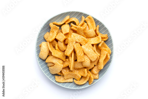 Potato chips, Snack coated in caramel