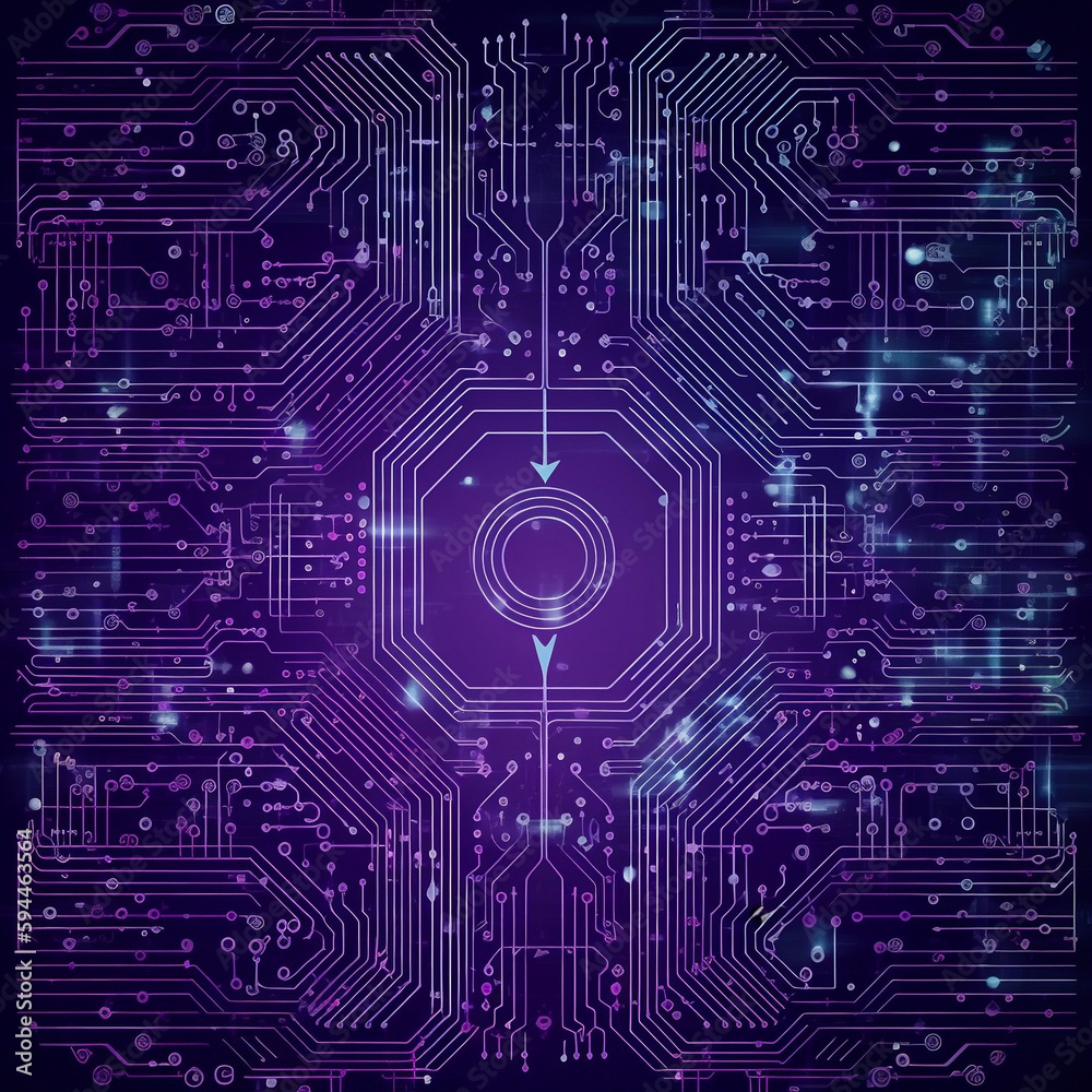 Circuit board texture background design for contemporary technologies Background of a futuristic circuit board motherboard