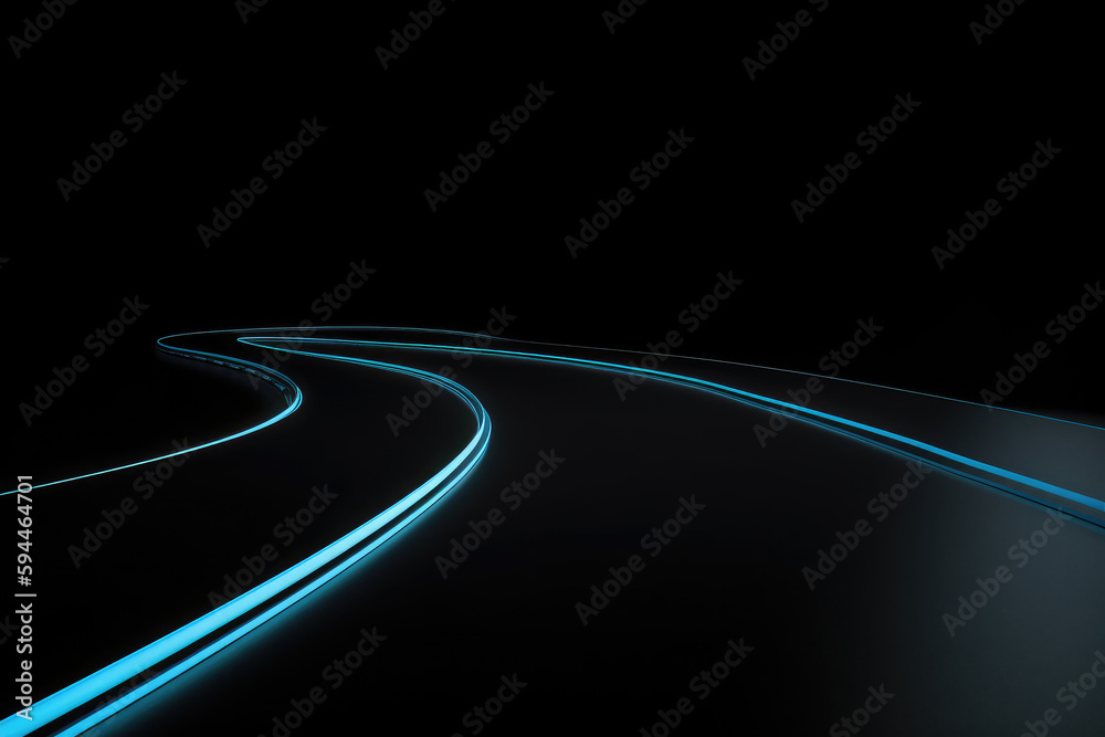 © imlane - Roads indicated by blue lines. © imlane - Roads indicated by blue lines.