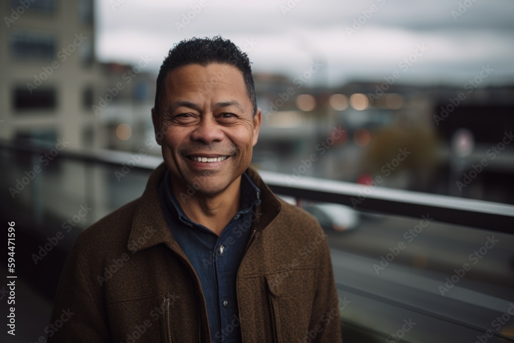 Portrait of a handsome young man smiling in an urban context. Portrait of a handsome young man smiling in an urban context.