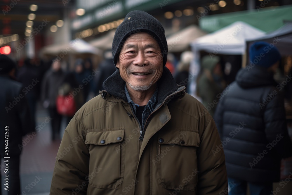 Unidentified senior man in Hong Kong. Unidentified senior man in Hong Kong.