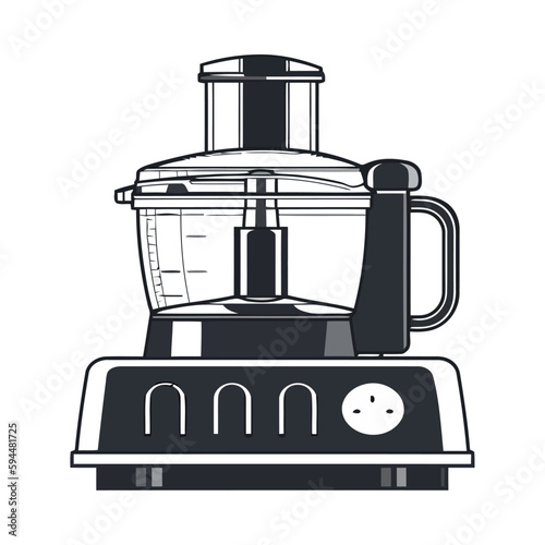 Juice extractor vector icon