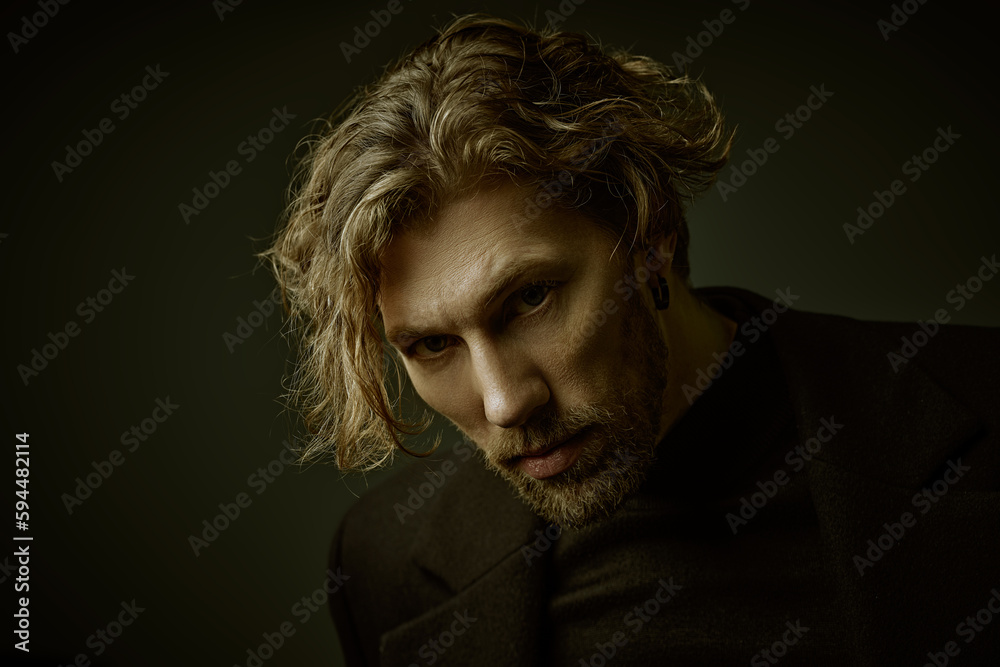 Fototapeta premium feeling of man