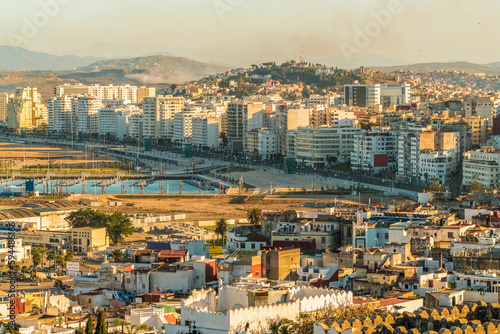 View of Tangier cityscape  Tangier  Morocco