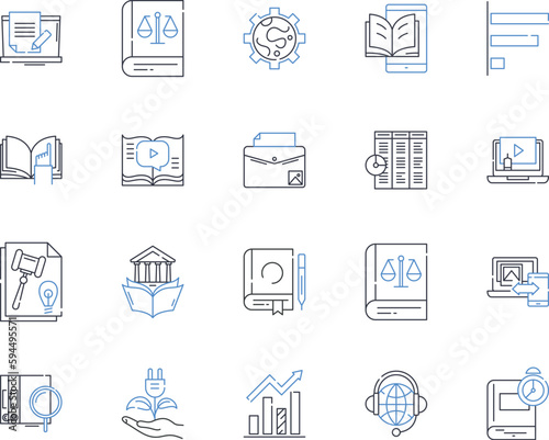 skill line icons collection. Expertise, Dexterity, Proficiency, Talent, Aptitude, Mastery, Technique vector and linear illustration. Competency,Skillfulness,Knack outline signs set