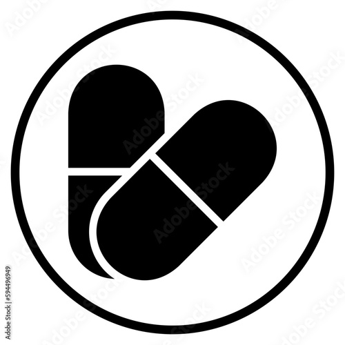 drugs glyph icon