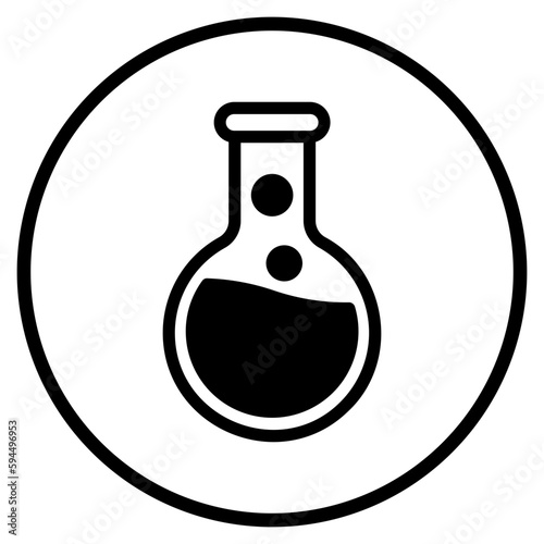 experiment glyph icon