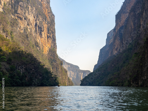 Cañón del Sumidero en Chiapas, México