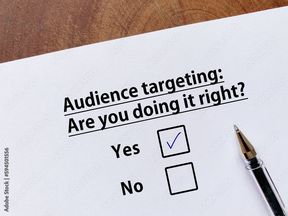 Questionnaire about advertisement