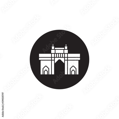 mumbai landmarks vector for website, UI Essential, symbol, presentation