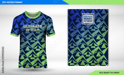 T-shirt diamond texture designs sports abstract background for extreme jersey team, racing, cycling, football, light green and sport livery.