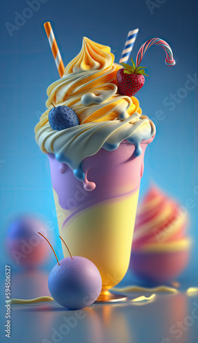 Smoothie-ice cream