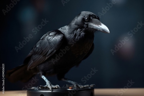 Crow Hip Hop Dancer Having Fun Generative AI