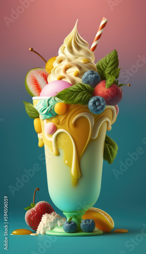 Smoothie-ice cream