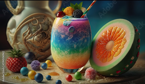 Smoothie-ice cream