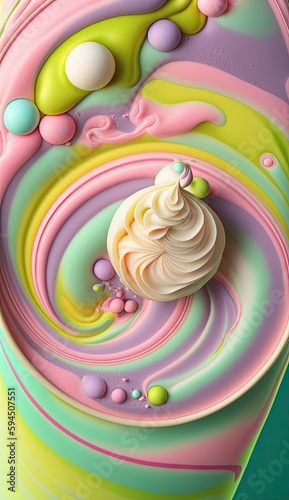 Smoothie-ice cream