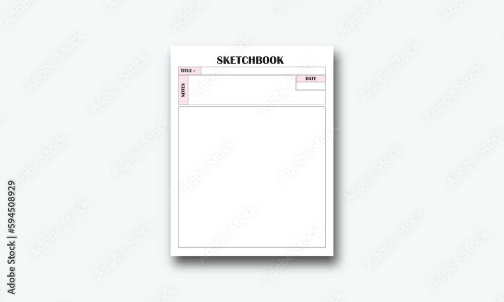 Sketchbook KDP Interior Sketchbook KDP Interior