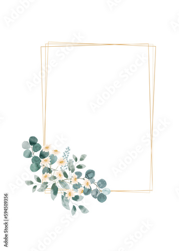 watercolor flower patterns invitation backgrounds