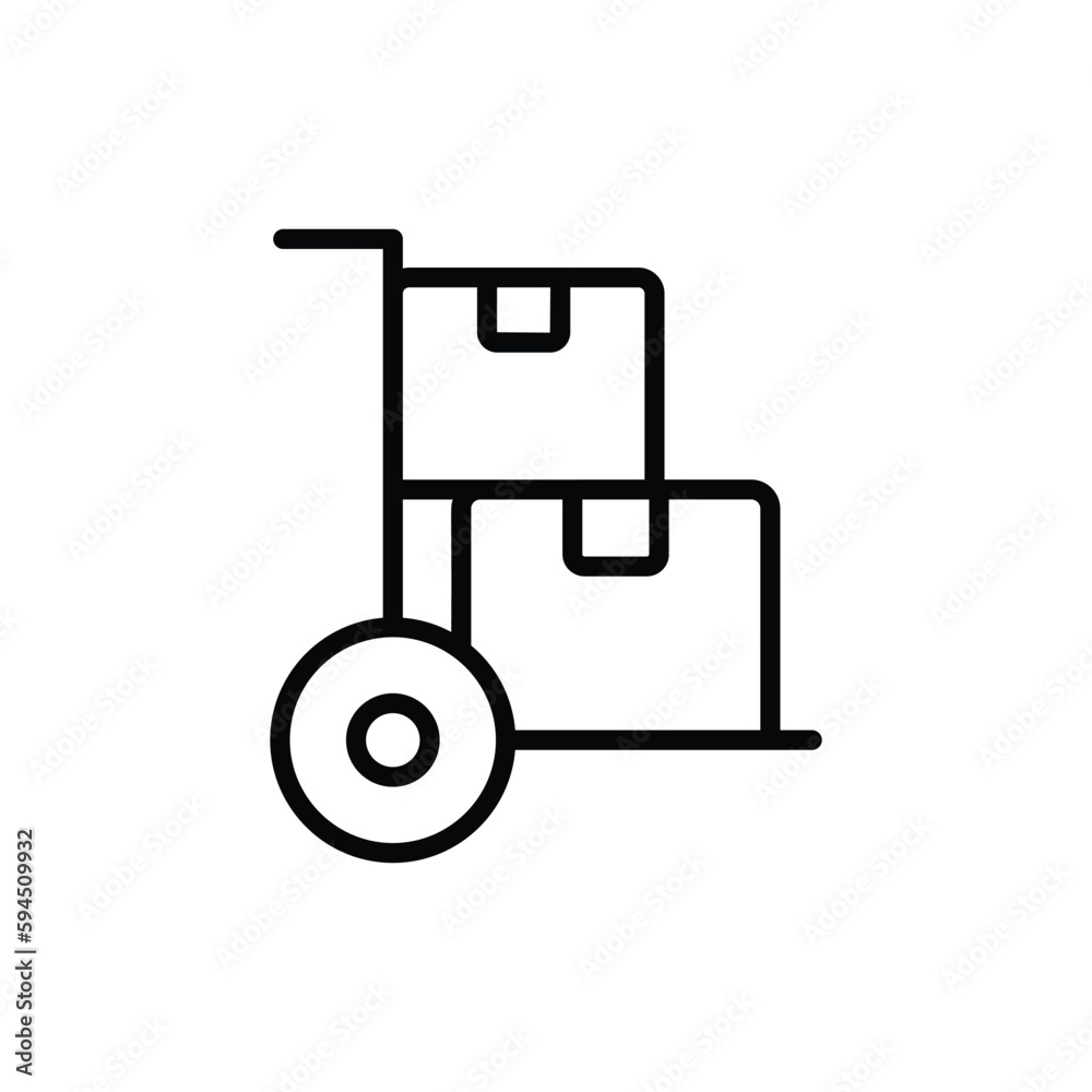 Shopping Cart icon design with white background stock illustration Shopping Cart icon design with white background stock illustration