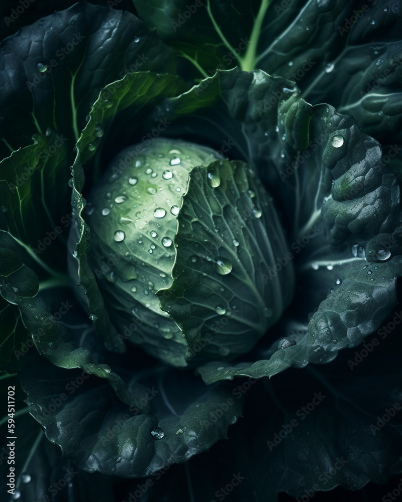 Obraz premium fresh cabbage