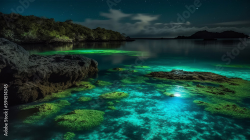 ocean at night © CRYPTOERMD