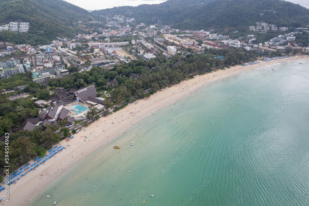 Aerial Photo of Kata Beach in Phuket