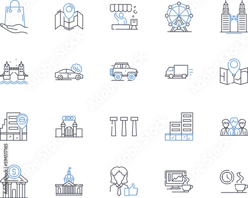 CBD line icons collection. Hemp, Cannabis, Cannabinoids, Marijuana, Oil, Extract, Therapeutic vector and linear illustration. Natural,Relaxation,Wellness outline signs set