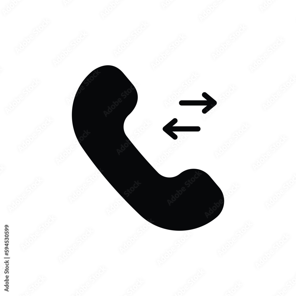 Call icon design with white background stock illustration Call icon design with white background stock illustration