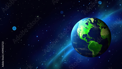 Environment save and ecology theme concept. World globe. Earth day concept