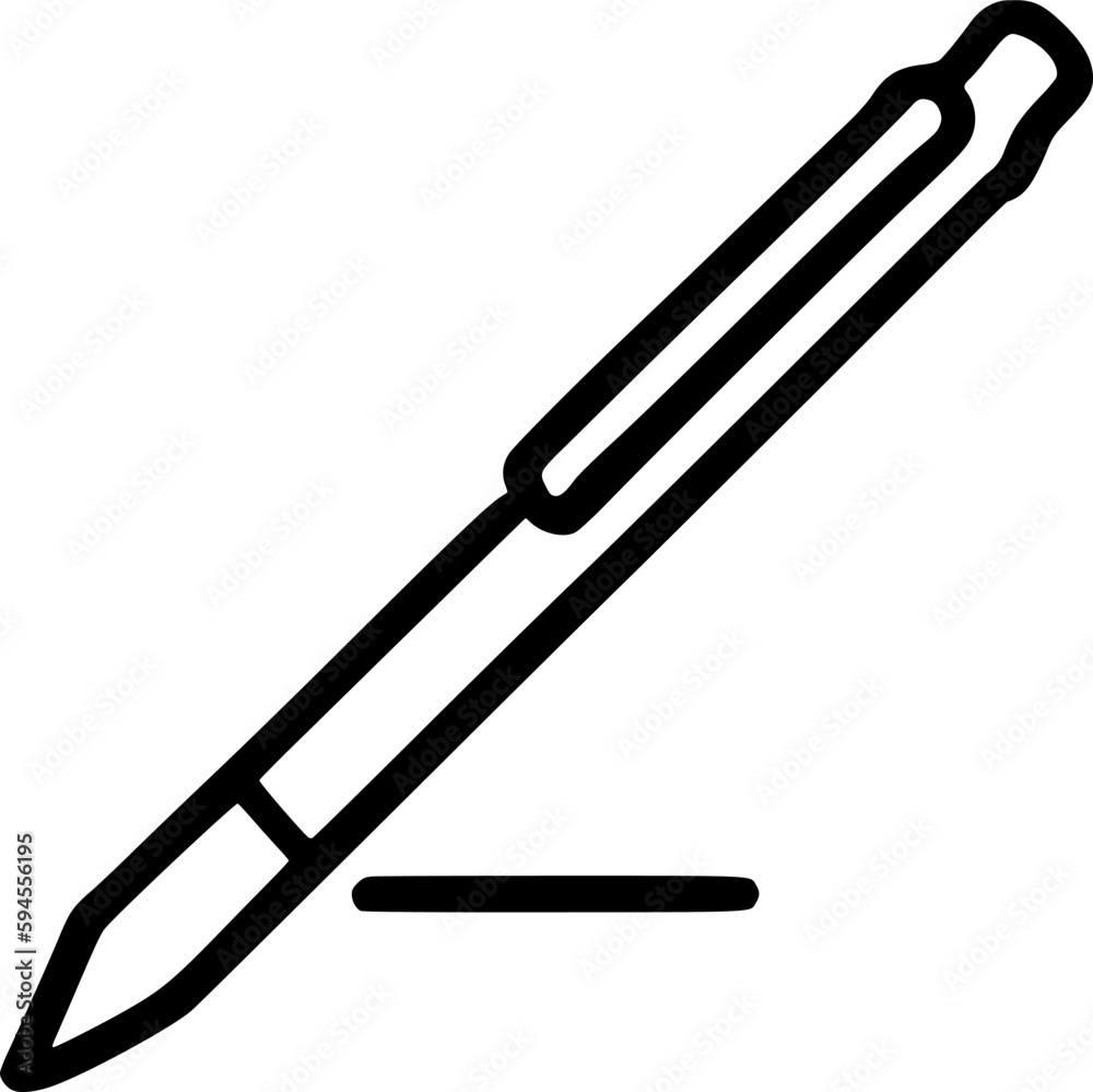 black individual pen line icon, simple outline write tool flat design pictogram, infographic vector for app logo web button ui ux interface elements isolate on white background black individual pen line icon, simple outline write tool flat design pictogram, infographic vector for app logo web button ui ux interface elements isolate on white background