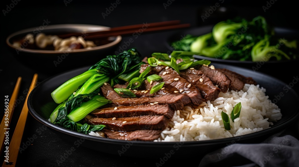 Asian-Style Skirt Steak Stir Fry with Bok Choy and Soy Sauce Asian-Style Skirt Steak Stir Fry with Bok Choy and Soy Sauce