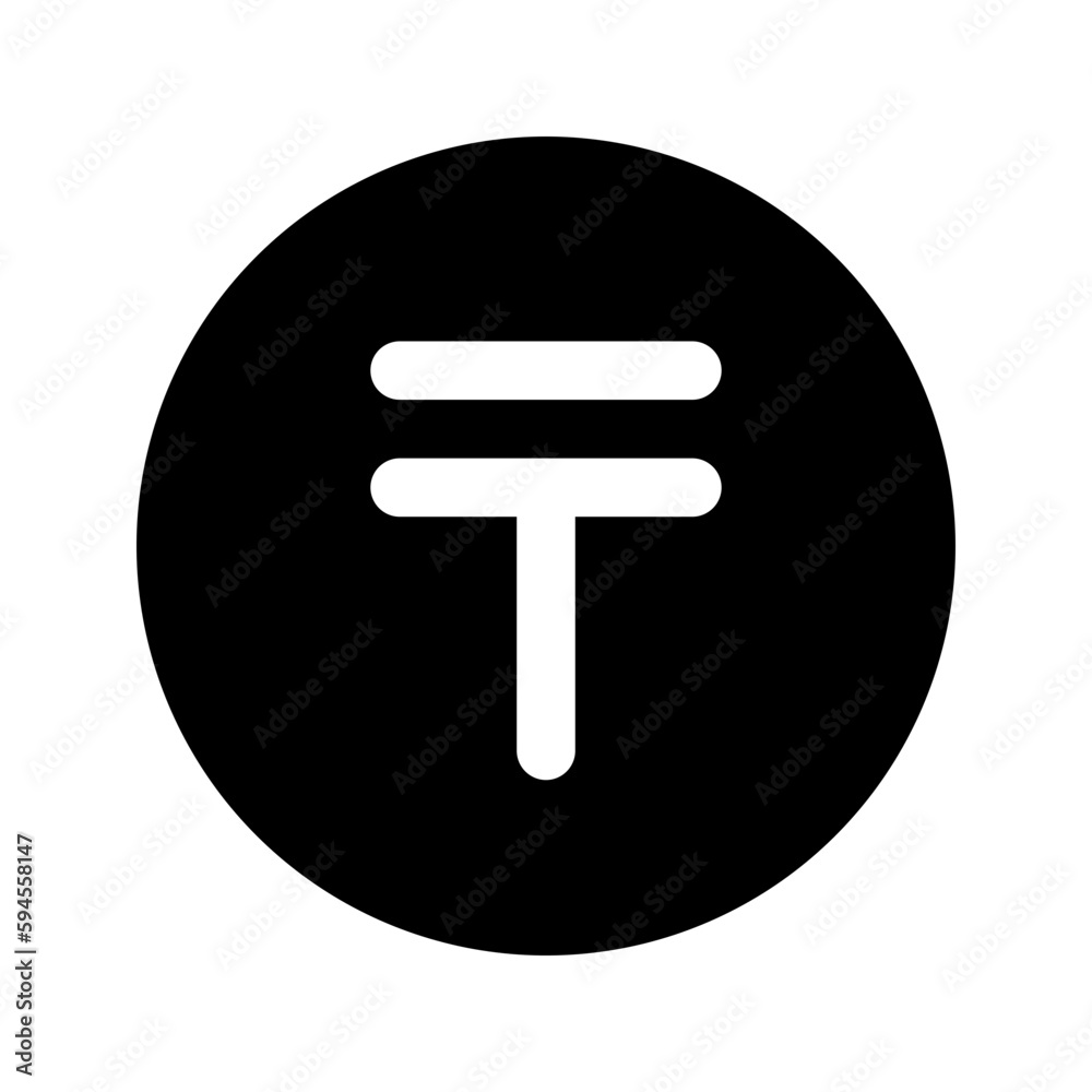 tenge glyph icon tenge glyph icon