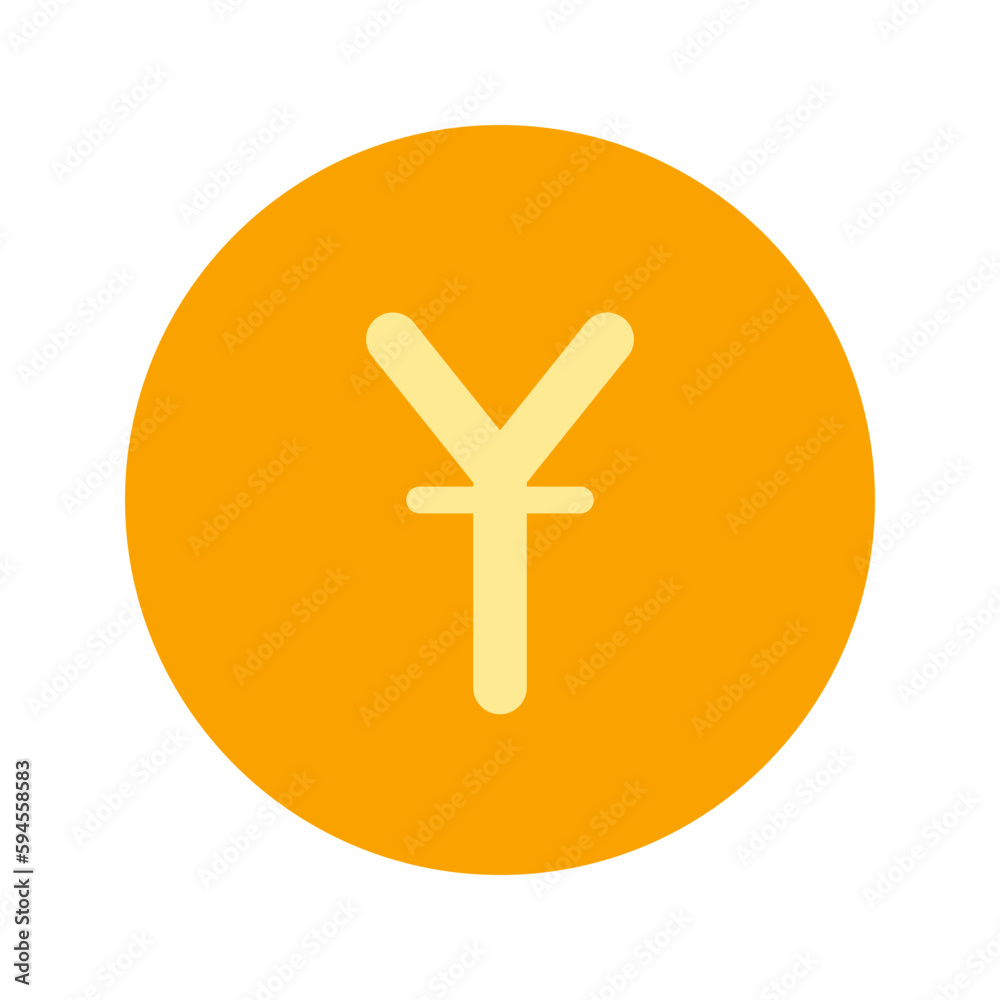 yen flat icon yen flat icon