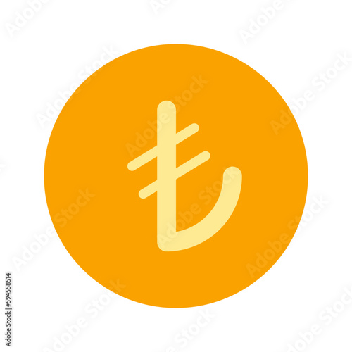 lira flat icon