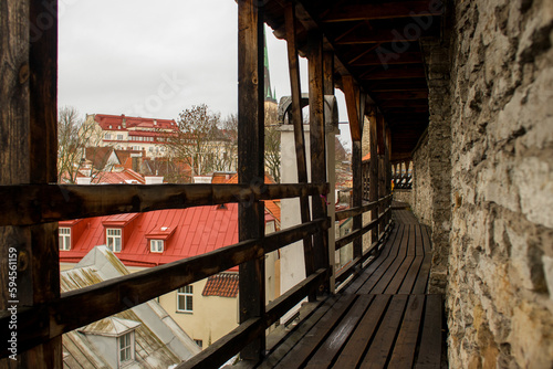 old town buildings, Tallinn, Estonia