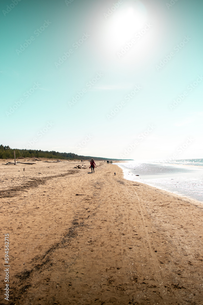 beach and sea, Latvia, Baltic sea