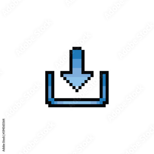 pixel art download icon,good for your project and business.