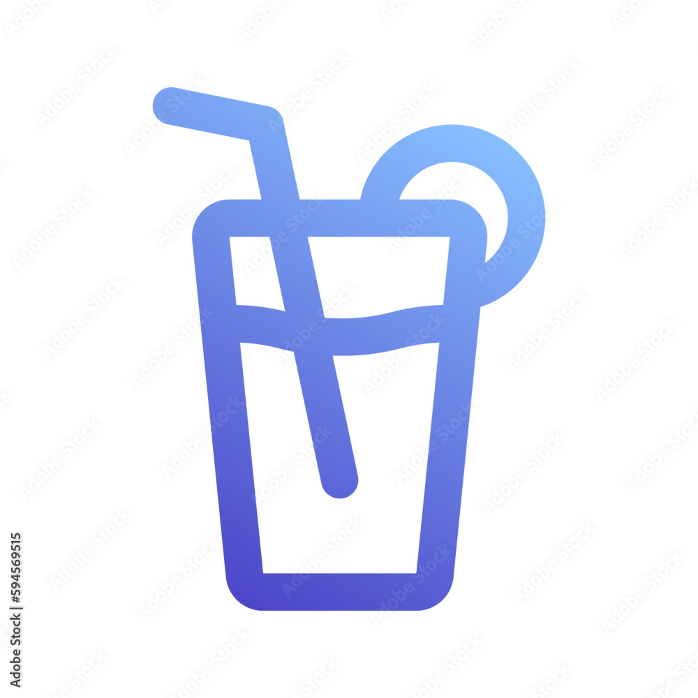 lemonade gradient icon lemonade gradient icon