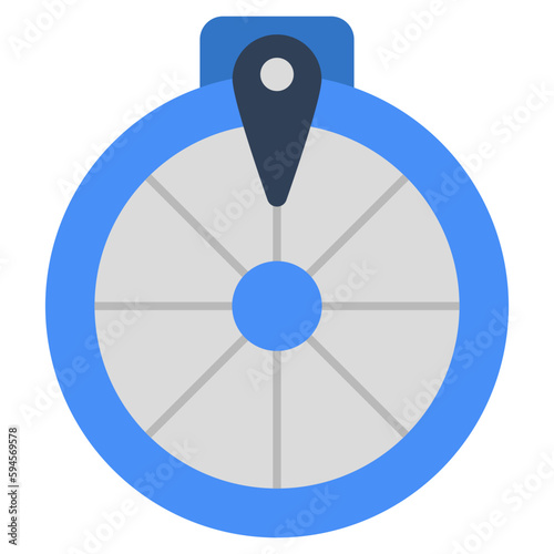 Premium download icon of fortune wheel 