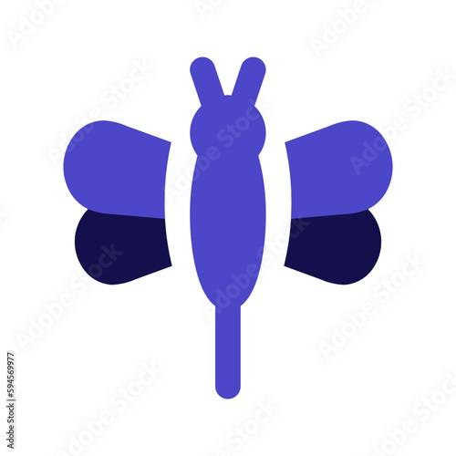 dragonfly bicolor icon