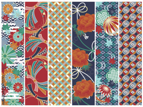 和柄の帯セット